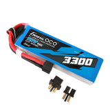 11.1V 3300mAh 3S 45C G-Tech Smart LiPo Battery: EC3/ Deans