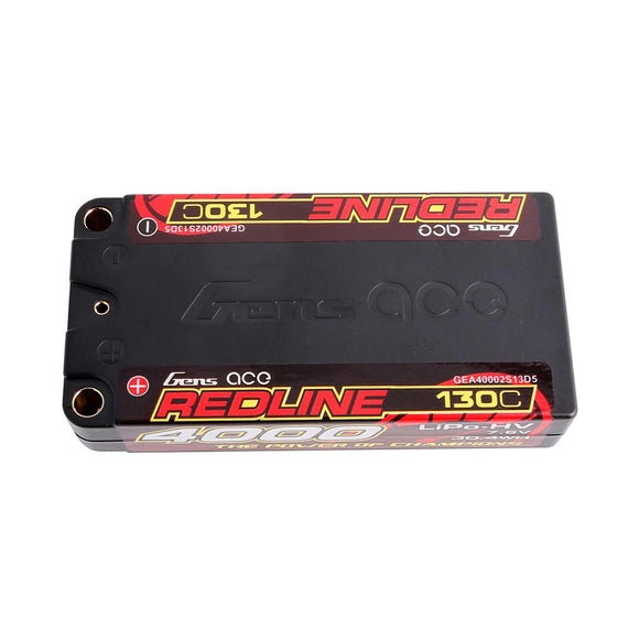 Redline 2S1P HV 7.6V 4000mAh LCG shorty 5mm bullet