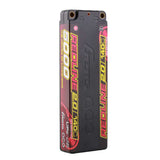 7.6V 5000mAh 2S 140C LiHV: 5.0mm Bullet Redline 2.0