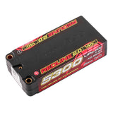 7.6V 5300mAh 2S 140C LiHV Shorty 5.0mm bullet Redline 2.0