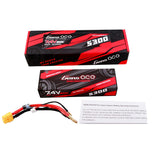 5300mAh 2S 7.4V 60C Hard Case Lipo Battery Pack with XT60 plug