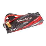 G-tech 5300mAh 7.4V 60C 2S1P HardCase Lipo, EC3