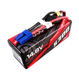 5300mAh 4S 14.8V 60C G-Tech Hardcase Lipo battery:EC5