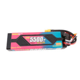 7.6V 5500mAh 2S 100C LiHV TRX battery XT60