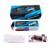 14.8V 5500mAh 4S 60C G-Tech Smart LiPo Battery: EC5