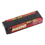 7.6V 6500mAh 2S 140C LCG LiHV 5.0mm bullet redline 2.0