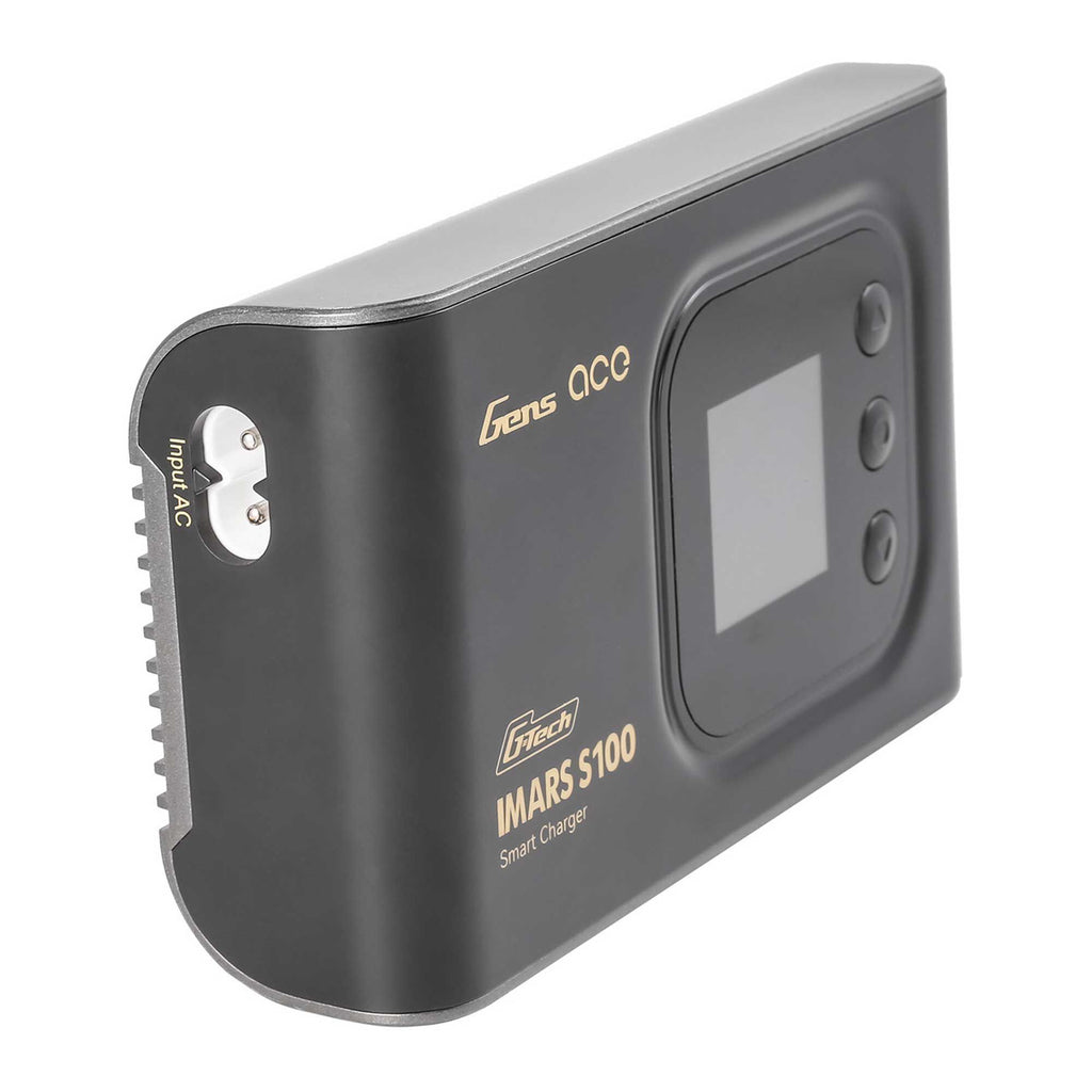 Gens Ace IMars S100 G-Tech AC Balance RC Battery Charger-Black