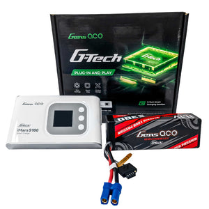 G-Tech Bundle: 5300mAh 3S 60C hardcase EC5  + S100 charger