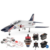 Hawk 140-160N ARF with Retract Set, KingTech K-160G4+, Spektrum AR20410T Receiver, Synapse AS3X+ Module, and Spektrum Servos