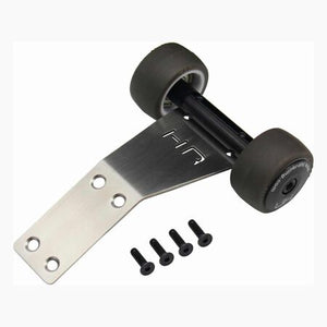 Hot Racing HD Bearing Skid Plate Wheelie Bar – Fits 1/18 Grom [HRAGRM133H]