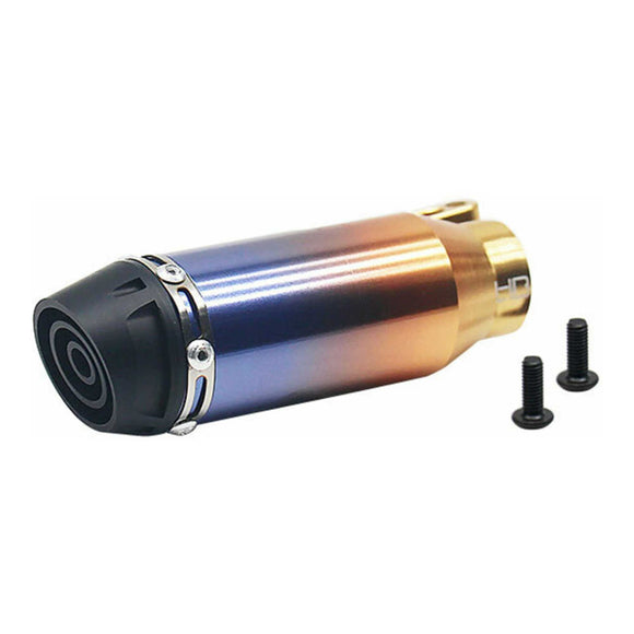 1/4 scale RCT Titanium Look Pipe PM-MX