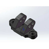 Aluminum Lower Shock Mount Losi Mini LMT