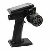 Aluminum TE37 Steering Wheel, FlySky NB4 Transmitter, Black
