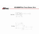 HS-5086WP Micro Digital Waterproof Metal Gear Servo