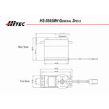 HS-5565MH Standard Digital HV High Speed Metal Gear Servo