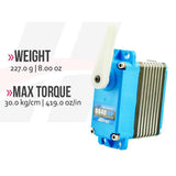 D840WP 32bit, Multi Purpose Waterproof, Steel Gear Mega