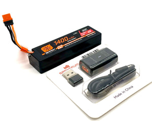 Arrma GRANITE GROM mega 4x4 - Battery & Charger 1400Mah 2s lipo