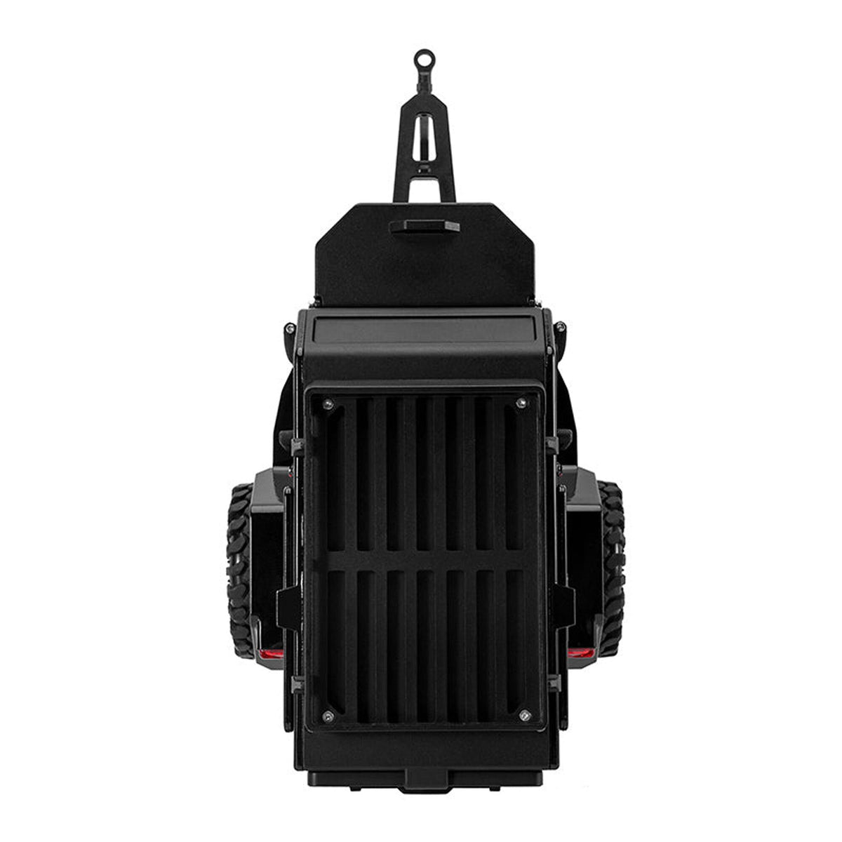 1/24 - 1/18 Off-Road Camping Trailer, Black/Red