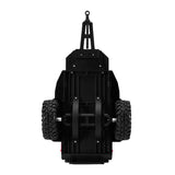 1/24 - 1/18 Off-Road Camping Trailer, Black/Red