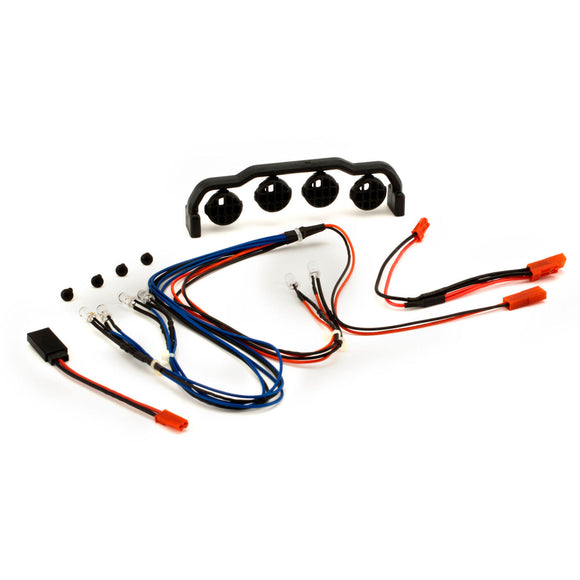 1/10 LED Light System, White: Off-Road Truck