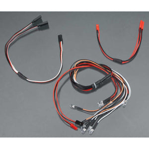 LED Light Set System White: 1/10 Touring Car