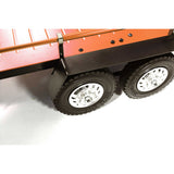 Alloy Flatbed Dual Axle Car Trailer-1/10 RC Orange