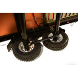 Alloy Flatbed Dual Axle Car Trailer-1/10 RC Orange