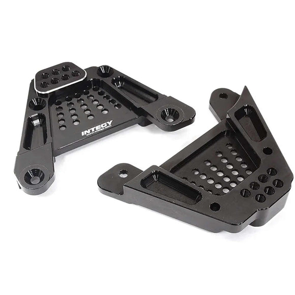 Billet Machined Rear Shock Towers: Axial SCX6