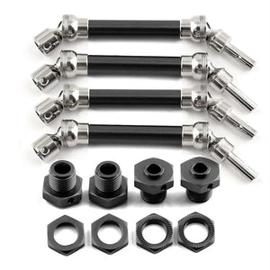 Alloy Machined Universal Drive Shafts (4) for Arrma 1/8 Typhon 3S BLX