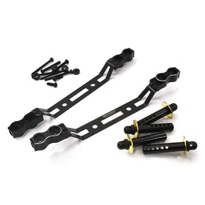 Front & Rear Body Mounts w/ Body Posts for Arrma 1/7 Infraction 6S BLX