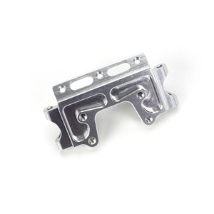 Front Bulkhead, Silver: Traxxas Rustler, Slash 2WD