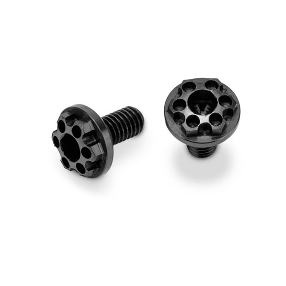 Finnisher 3x6mm Titanium Motor Screws, Stealth Black (2)