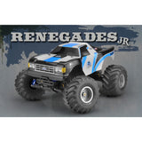 1/10 Renegades Jr. 2.2” Monster Truck Tires with Inserts, Blue Compound (2)