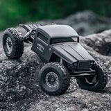 Ultra - 2.0" 12 Spoke Crawler Wheel, Black w/ Silver Chamfer
