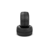 1/16 Ellipse Rear 2WD Buggy Tires & Inserts, Green Compound (2)