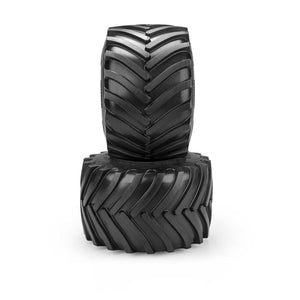 1/10 Golden 73's Monster Truck Tires w/ Inserts, Blue Compound (2)