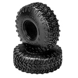 1/24 Scoprios 1.0" Crawler Tires and Inserts, Green Compound (2)
