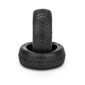 1/8 Dirt Web 2 83mm Buggy Tires with Inserts, Aqua A2 Compound (2)