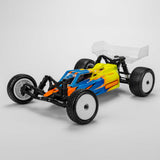 1/16 Dirt Trac Mini Front 2WD Buggy Tires & Inserts, Green Compound (2)