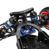 Aluminum Steering Kit, 1/10 Team Associated RC10B7/ RC10B7D, Black