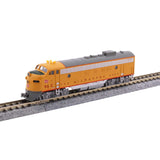 N EMD FP7 Locomotive, Milwaukee Road Post 1955 Scheme