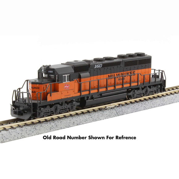 N EMD SD40-2 Milwaukee Road #30