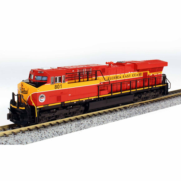N GE ES44DC Locomotive, Florida East Coast #801