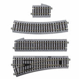 HO Left Turnout with 550mm (21 5/8") Radius Curve