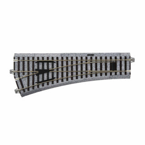 HO Left Turnout with 550mm (21 5/8") Radius Curve