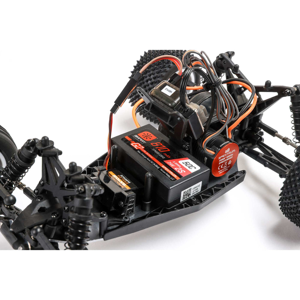 Losi 1/18 Mini-T 2.0 2S 2WD RTR Brushless Stadium Truck (Battery & Charger included) Red