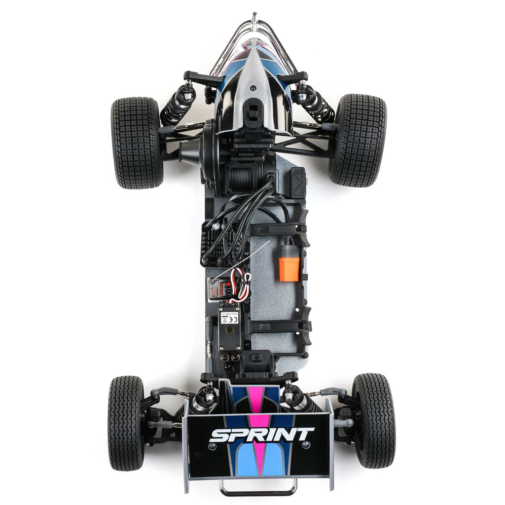 Losi 22S Sprint, RTR, Blue: 1/10 2WD