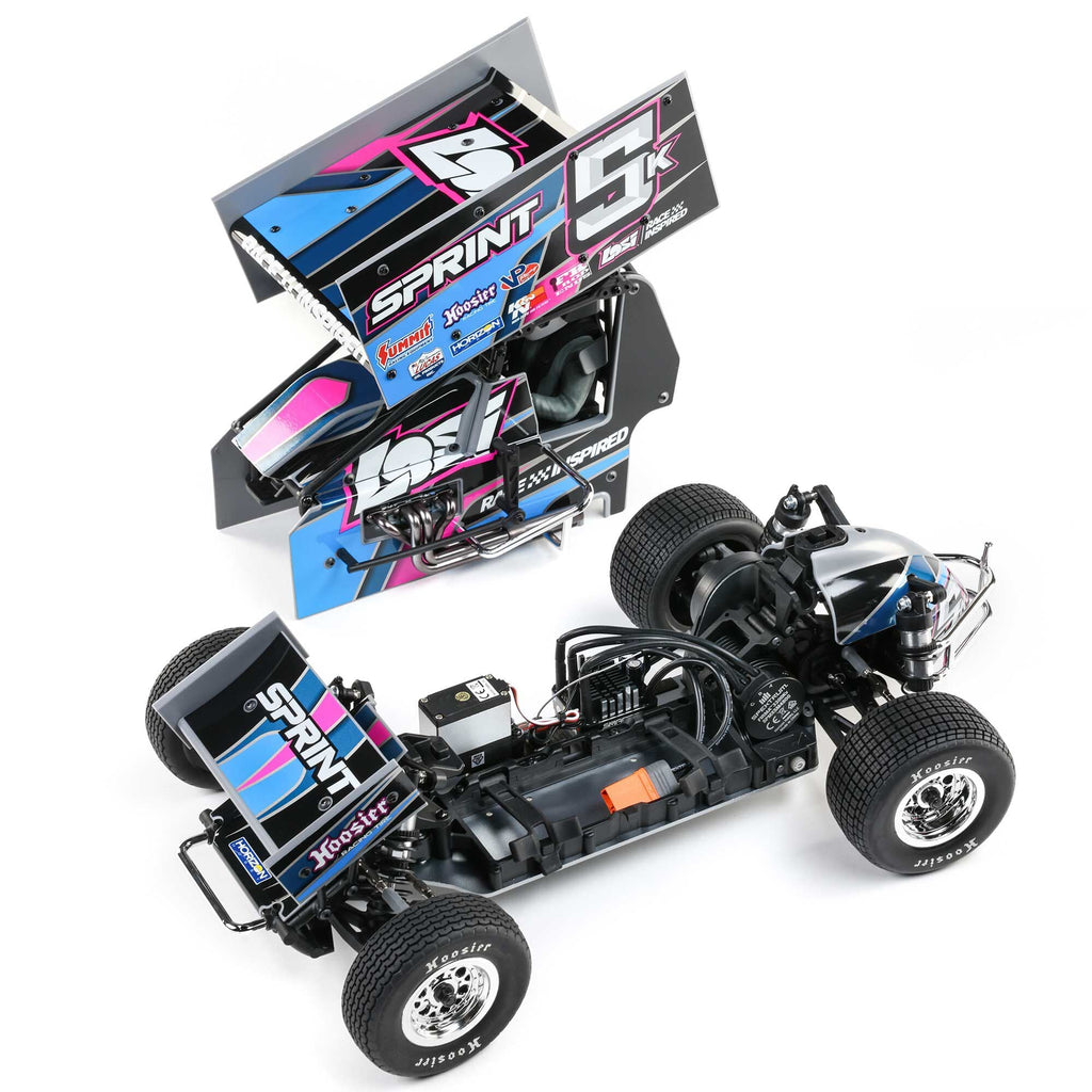 Losi 22S Sprint, RTR, Blue: 1/10 2WD