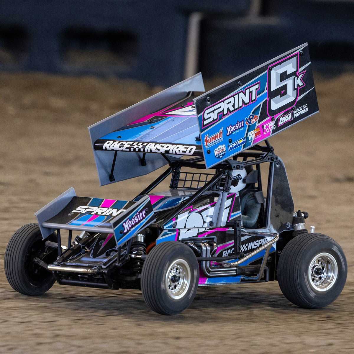 Losi 22S Sprint, RTR, Blue: 1/10 2WD