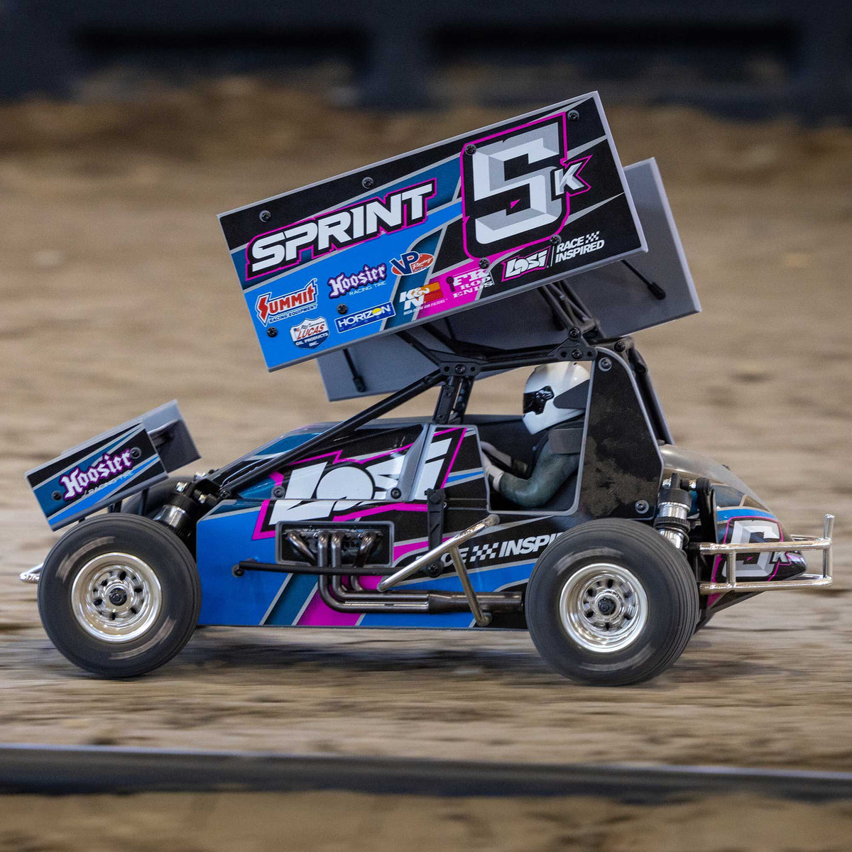 Losi 22S Sprint, RTR, Blue: 1/10 2WD